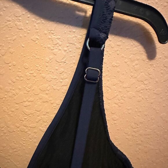 Croft & Barrow Navy swimsuit - Picture 9 of 11